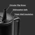 Black - Traveler (20oz) j7kth