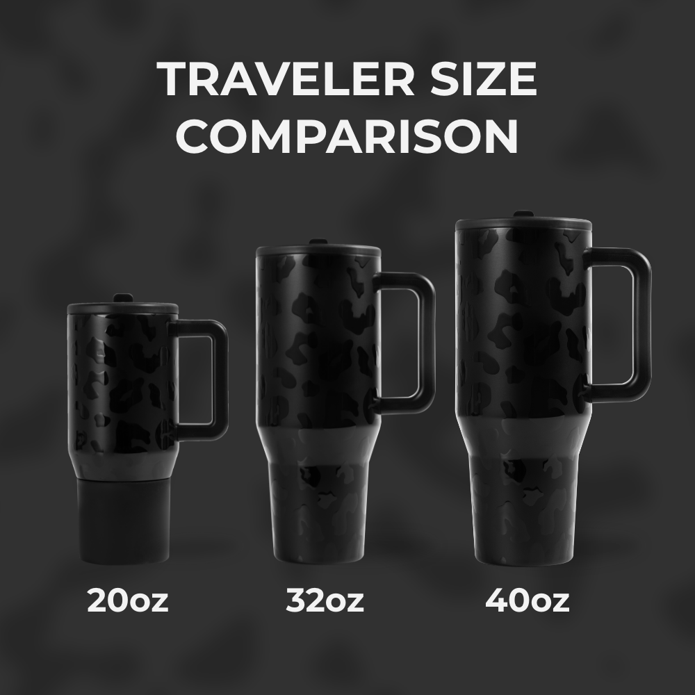 Black Leopard - Traveler (20oz) dwzxz