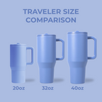 Light Blue - Traveler (20oz) hxf6g