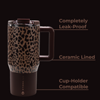 Brown Leopard - Coffee Traveler 9skzr