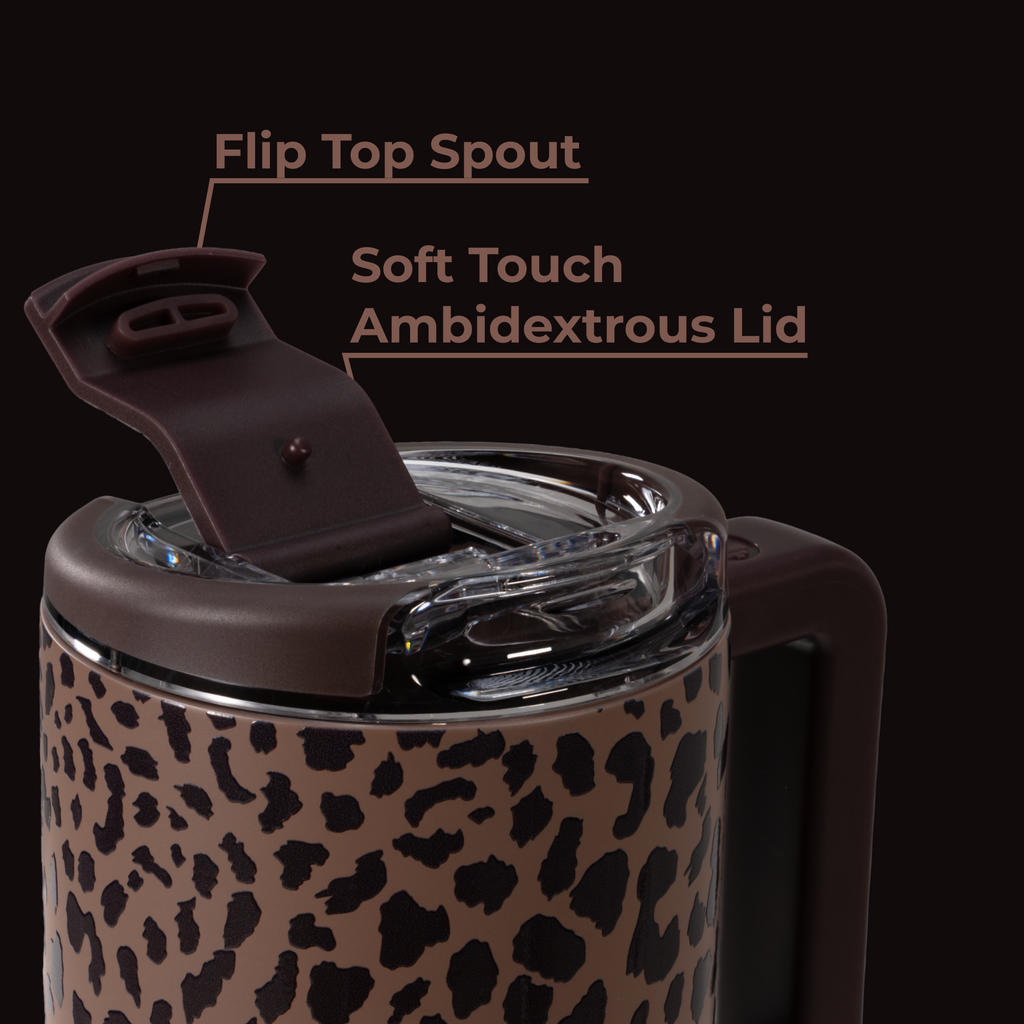 Brown Leopard - Coffee Traveler 9skzr