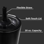 Black - Everyday Tumbler 20oz nvjh7