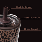 Brown Leopard - Everyday Tumbler 20oz d66hl