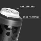 Black Leopard - Can Cooler (Standard) b4ybg