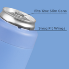Light Blue - Can Cooler (Slim) w2d9j