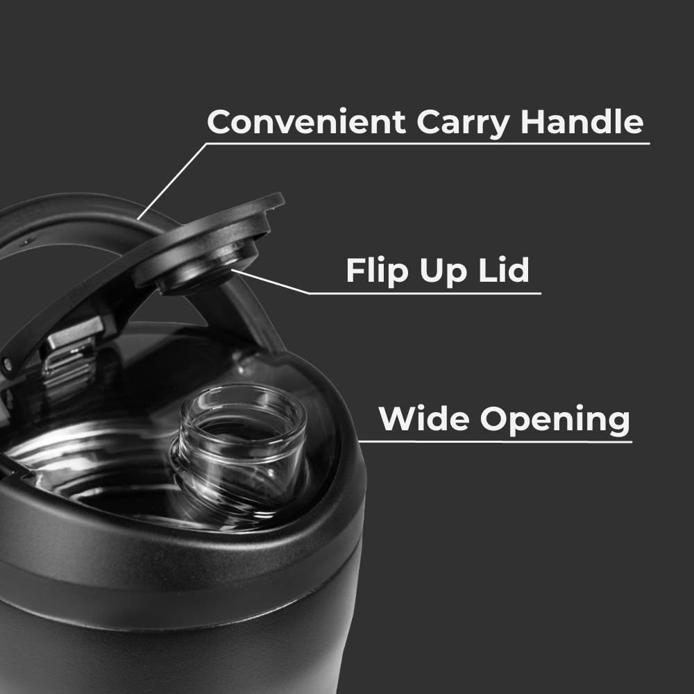 Black - Insulated Shaker (24oz) ff9mt