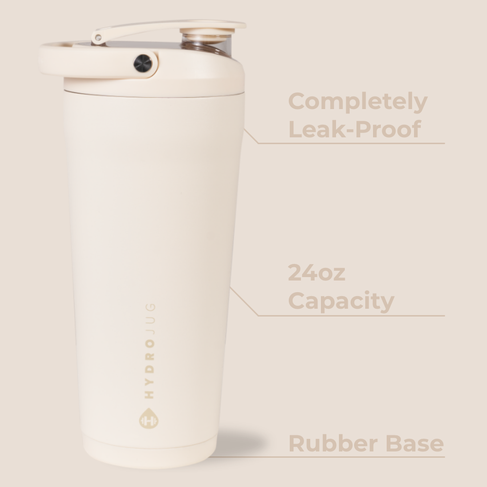 Cream - Insulated Shaker (24oz) egwfm