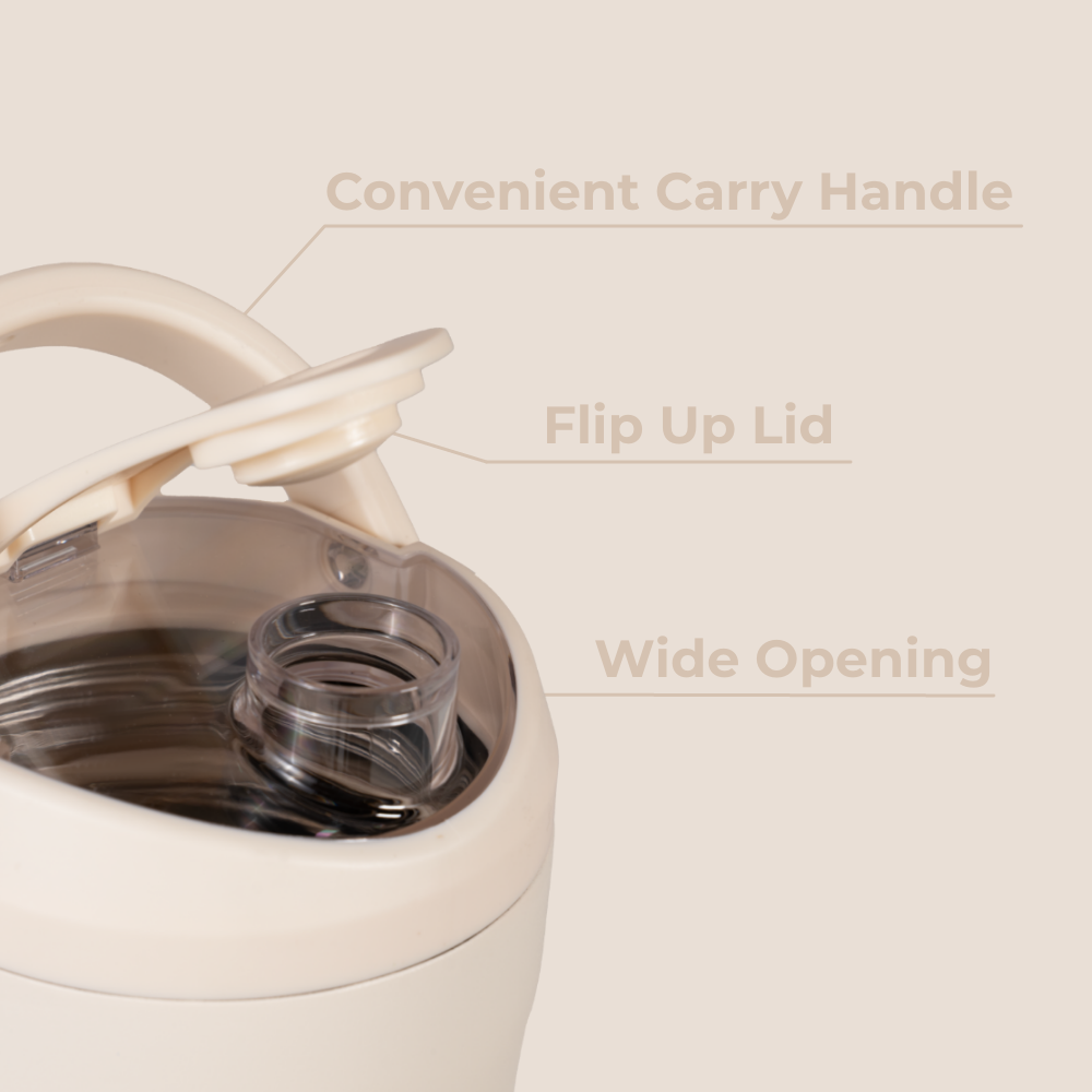 Cream - Insulated Shaker (24oz) egwfm