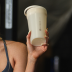 Cream - Single Wall Shaker (20oz) qri2c